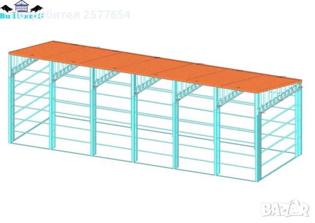 ЛИЗИНГ - Хале, Халета, Склад, Складове, Магазин, Магазини - 117м2, снимка 3 - Строителни материали - 44258162