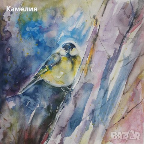 Картина с птичка: "Синигерът" в Картини в гр. София - ID29496951 — Bazar.bg