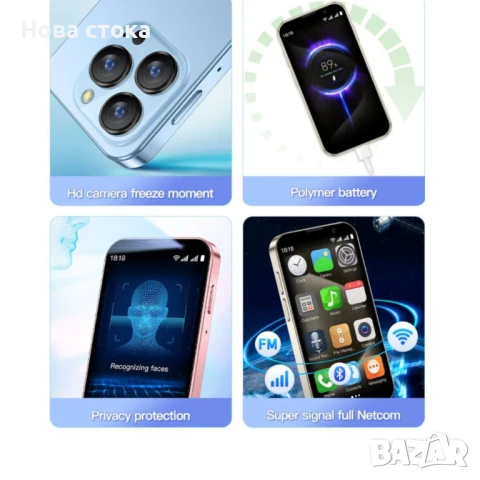 Мини смартфон,  3G WCDMA, снимка 1