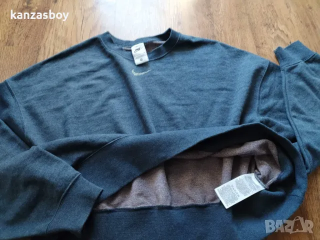 NIKE W NSW ESS FLC CREW - страхотна дамска блуза С, снимка 9 - Блузи с дълъг ръкав и пуловери - 49405523