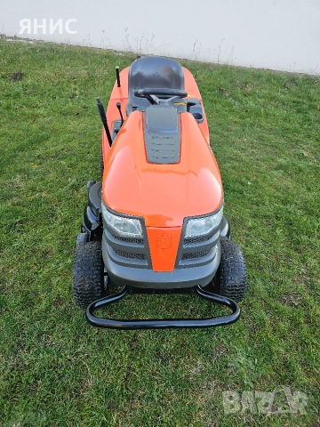 ТРАКТОРНА КОСАЧКА HUSQVARNA 22.КОНЯ. ПЕРФЕКТНА CTH 220 TWIN, снимка 2 - Градинска техника - 52740100