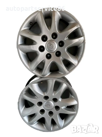Алуминиеви джанти 6.5x17 за KIA Carnival 2.9 CRDi (2006–2012) 52910-4D250, снимка 3 - Части - 53228051