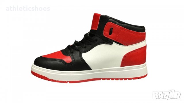 Дамски кецове в бяло ,черно  и червено , снимка 2 - Кецове - 38191441