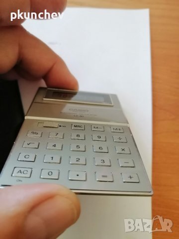 Рядък модел ретро калкулатор CASIO LC-80, снимка 7 - Антикварни и старинни предмети - 37559196