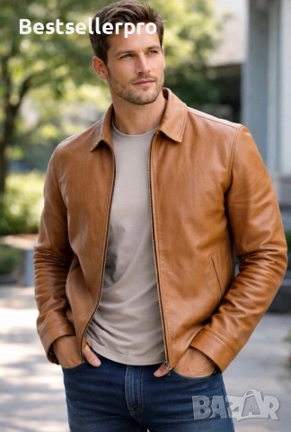 Hugo Boss - Мъжко кожено яке