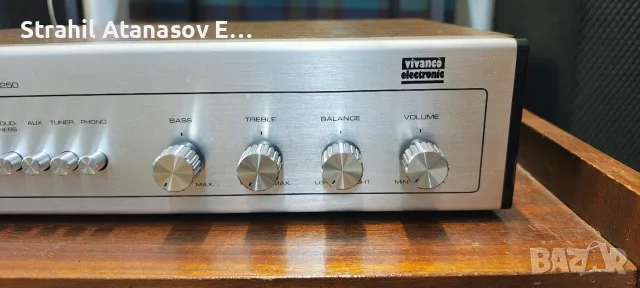 VIVANCO 4250 Стерео Усилвател , снимка 5 - Ресийвъри, усилватели, смесителни пултове - 55997052