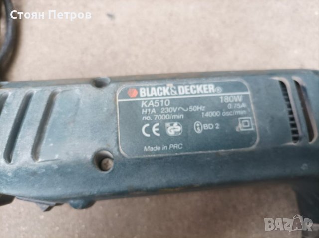 Делта шлайф Black&Decker, снимка 5 - Други инструменти - 39977365