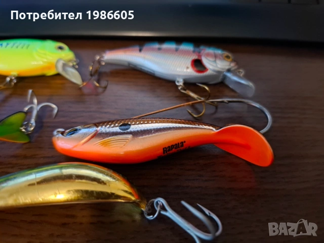 Воблери Rapala и Spro, снимка 2 - Такъми - 54154748
