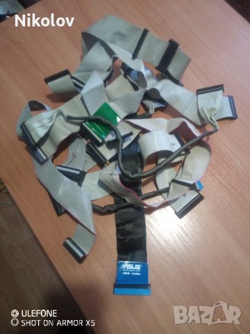 IDE кабели компютър HDD FDD DVD , снимка 3 - Кабели и адаптери - 44492366