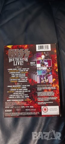 KISS-Rock The Nation 2 DVD, снимка 3 - DVD дискове - 42629681