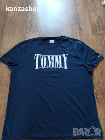 Tommy Hilfiger - страхотна мъжка тениска 2XL, снимка 5 - Тениски - 51694743
