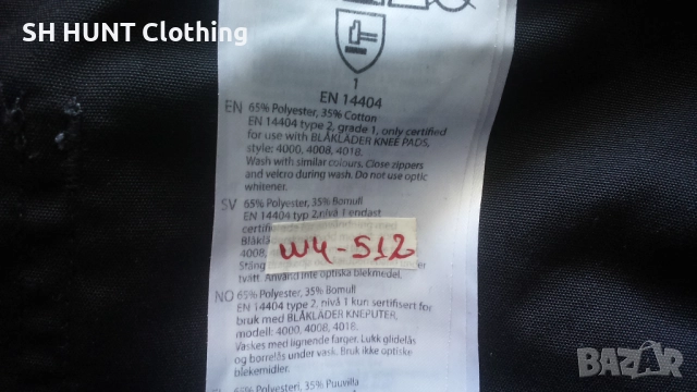 BLAKLADER 1525 Lightweight Craftsman Work Trousers размер 48 / M работен панталон W4-512, снимка 17 - Панталони - 52092300