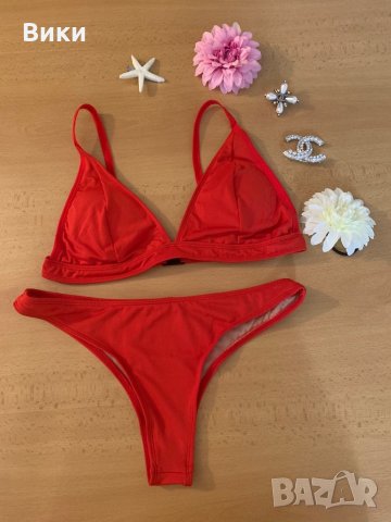 Нов червен бански, снимка 2 - Бански костюми - 30562797