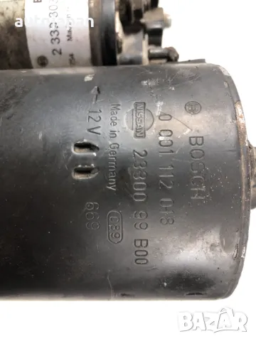 Стартер Nissan Micra K11 1.1 бензин 2000г, снимка 2 - Части - 49189662