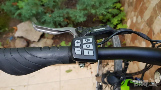 Планински електрически / e-bike / велосипед Kawasaki , снимка 10 - Велосипеди - 50593441