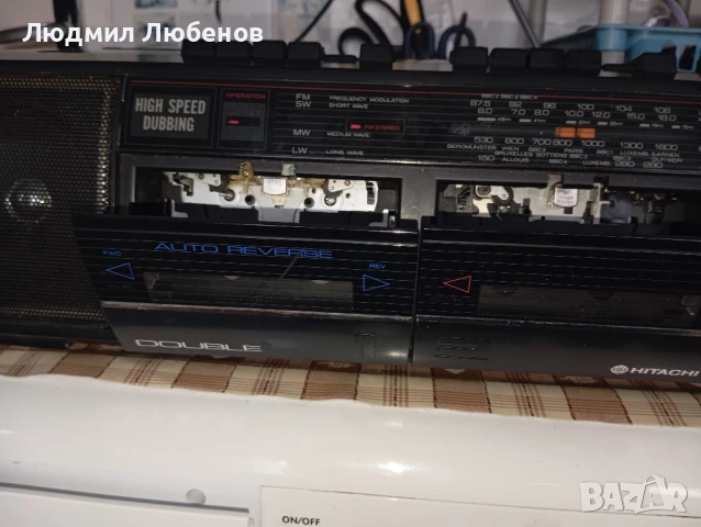 Радиокасетофон Hitachi, снимка 3 - Радиокасетофони, транзистори - 51228739