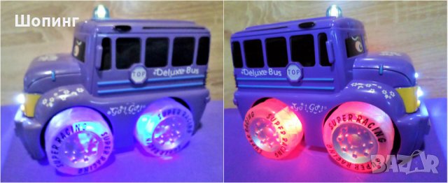 Интерактивни ефектни музикални светещи коли, снимка 3 - Музикални играчки - 31363860
