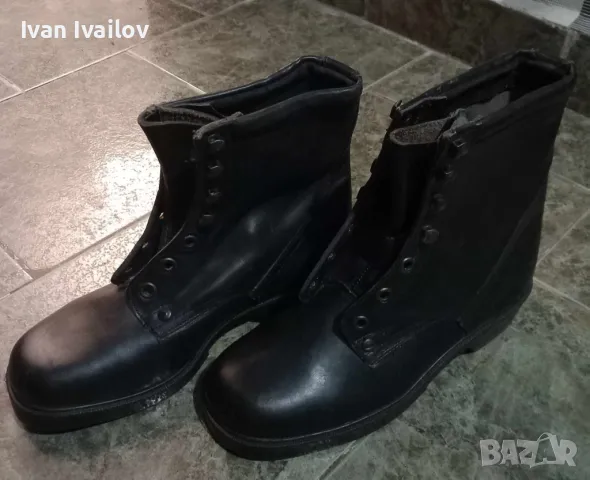 Мъжки Ест. кожа Кубинки 40 номер Чисто нови!, снимка 2 - Мъжки боти - 48549205