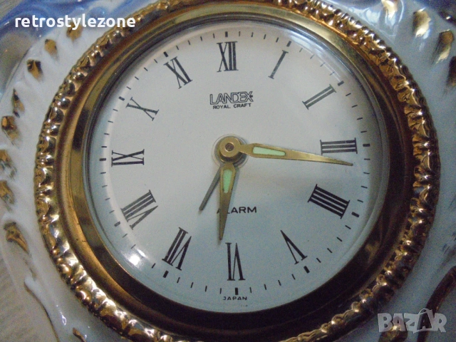 № 8561 Луксозен порцеланов часовник LANDEX Royal Craft Japan  , снимка 4 - Антикварни и старинни предмети - 54099448