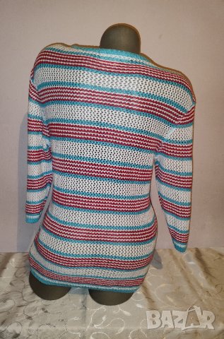 Пуловер мрежа р-р ХS, снимка 6 - Блузи с дълъг ръкав и пуловери - 42798758