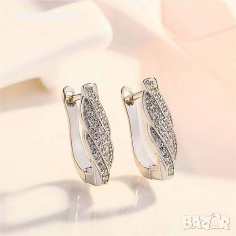 Сребърни обеци - Кристин 925 BX549