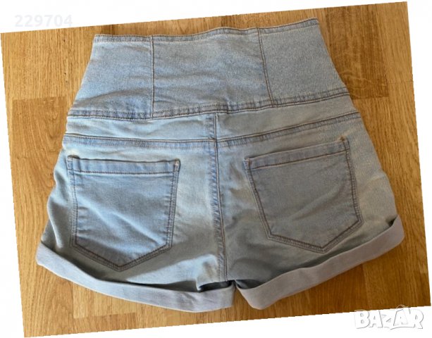Дамски къси панталонки с висока талия Terranova , снимка 3 - Къси панталони и бермуди - 32071098