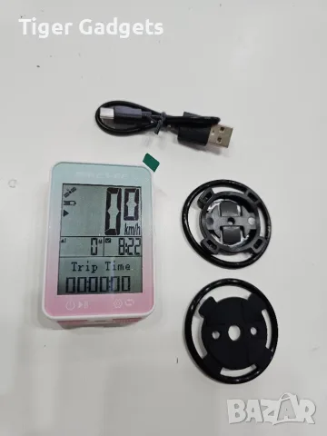 Bikevee GPS Bike Computer – безжичен велокомпютър с GPS, 2.4" LCD, IPX7 и автоматична подсветка, снимка 10 - Аксесоари за велосипеди - 56215207