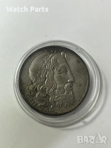 Сребърна монета 20 драхми 1930, снимка 2 - Нумизматика и бонистика - 53004989