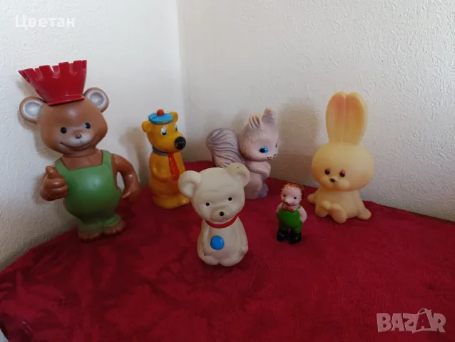 гумени играчки от едно време, снимка 3 - Фигурки - 53825602