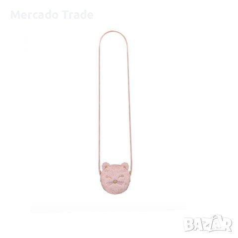 Детска чанта Mercado Trade, За момичета, Коте, Розов, снимка 3 - Раници - 42180738