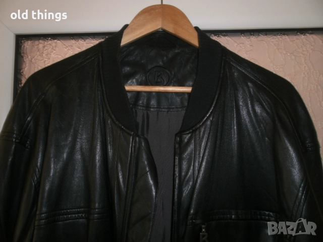 Мъжко,кожено яке,естествена кожа - късо, снимка 2 - Якета - 51759452