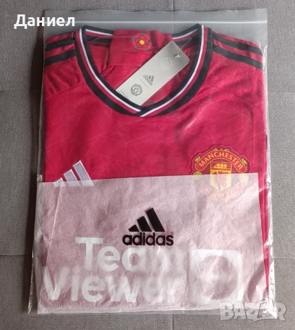 Домакински екип на Манчестър Юнайтед 2023-24, снимка 6 - Футбол - 50996027