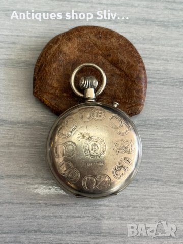 Швейцарски часовник Роскоп - Rosskopf. №3619, снимка 6 - Антикварни и старинни предмети - 40009205