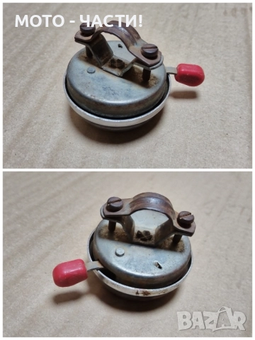 Немски Звънец За Ретро Немски Велосипеди / НОМЕР 12 / РАБОТЕЩ! , снимка 2 - Аксесоари за велосипеди - 52470017