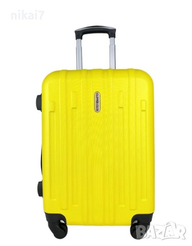 пътнически куфар+разширител комплект 3брABS удароустойчив 4 колела360°, снимка 4 - Куфари - 42072806