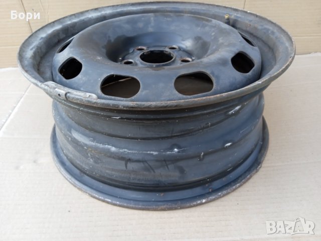 vw-Golf-4 15 цола  5×100 Оригинални метални джанти, снимка 3 - Гуми и джанти - 35483716