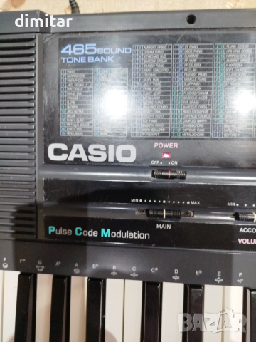 СИНТЕЗАТОР CASIO TONE BANK CT -650, снимка 5 - Синтезатори - 54276209