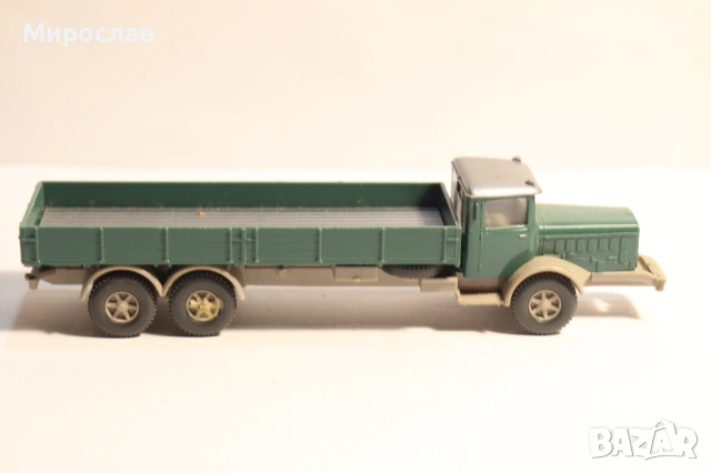 WIKING H0 1/87 MERCEDES?? ВЛЕКАЧ КАМИОН МОДЕЛ ТИР, снимка 3 - Колекции - 53167011