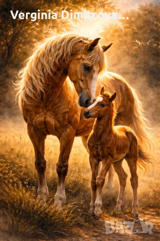 Дигитални картини коне, снимка 2 - Картини - 54183159