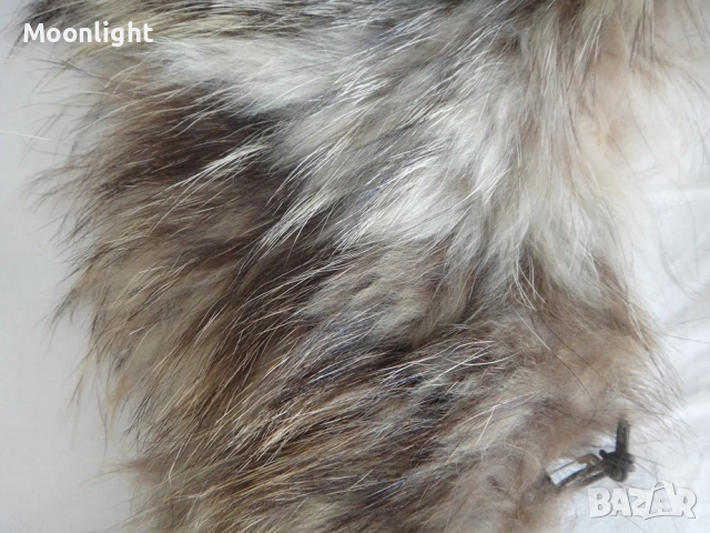 Нова италианска широка яка от лисица естествен косъм, снимка 2 - Шалове - 53140880
