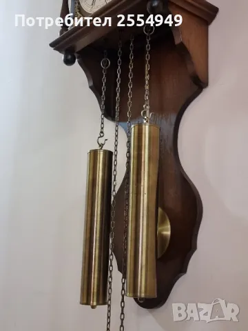 Старинен стенен часовник AMS, снимка 10 - Стенни часовници - 49753648