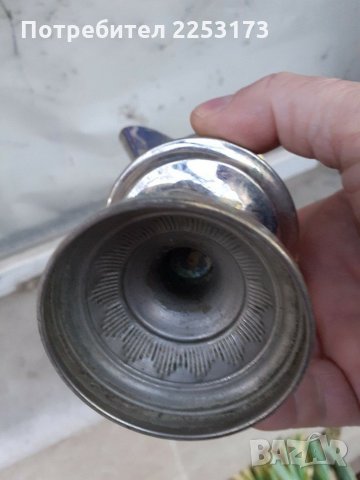 Бронзова каничка, снимка 2 - Антикварни и старинни предмети - 31278448