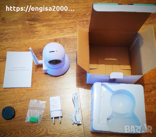 ПРОМО! Full HD 1080P, WirelessHome Security Camera Baby Monitor Night Vision CCTV, снимка 10 - Камери - 31795438