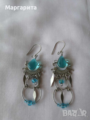 Обеци от различни материали , снимка 3 - Обеци - 44820053