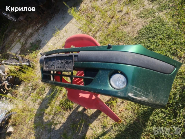 Предна броня Renault Scenic 1 от 2000-2002г, снимка 5 - Части - 51393804