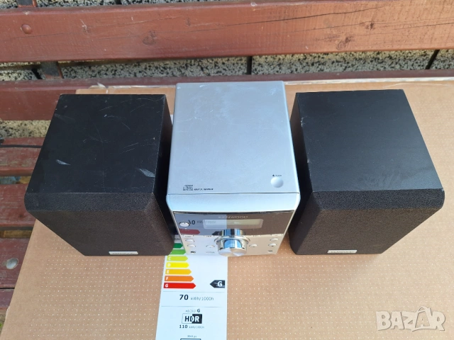 Мини уредба Kenwood RD-M313 USB, CD MP3, aux, снимка 2 - Аудиосистеми - 54306713