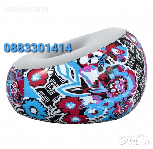 Надуваем фотьойл Кресло с принт , снимка 2 - Столове - 39834246