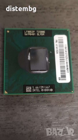 Процесор мобилен Intel  Core Duo T2300E PBGA479,PPGA478   