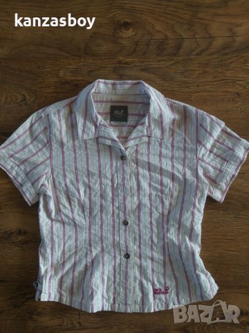 jack wolfskin travel - страхотна дамска риза, снимка 4 - Ризи - 36707966