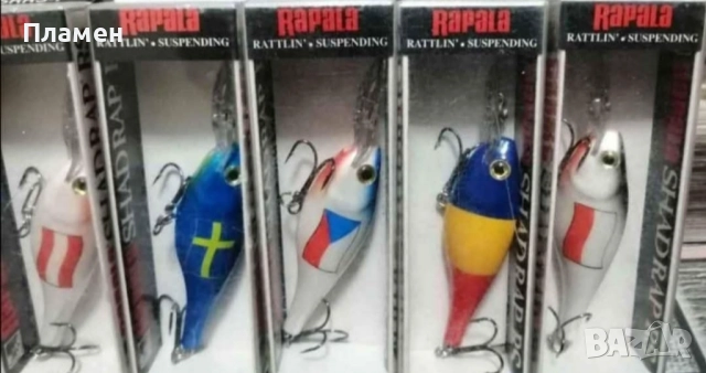 Воблер Rapala SRRS-7 World Колекционер щука сом бяла, снимка 3 - Стръв и захранки - 52901358